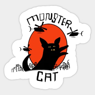 Monster Cat Sticker